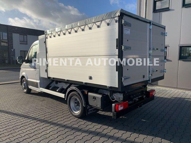 Volkswagen Crafter 50 3-S-KIPPER GESCHLOSSEN LAUB KISTE AHK 