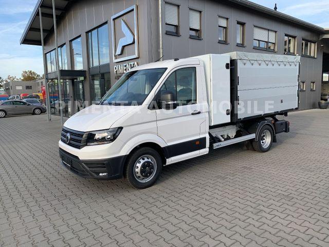 Volkswagen Crafter 50 3-S-KIPPER GESCHLOSSEN LAUB KISTE AHK 