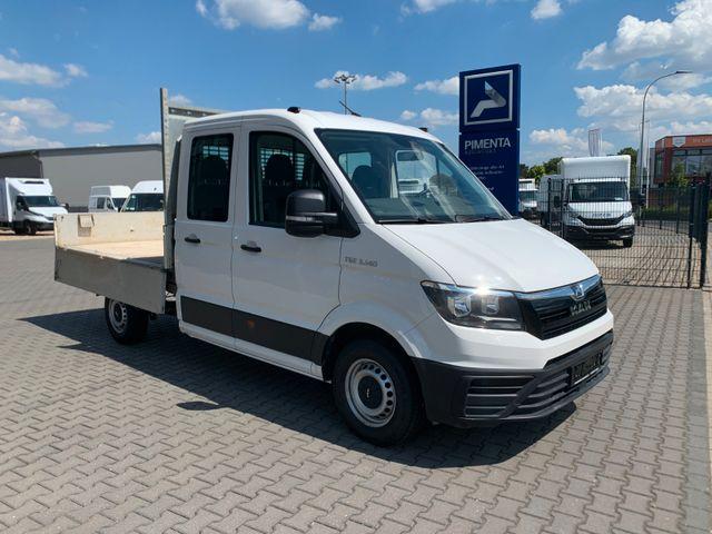 MAN TGE 3.140 DOKA/43TKM/TOP/7 Sitze/KLIMA /GEPFLEGT 