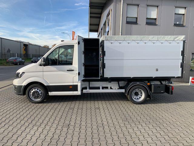 Volkswagen Crafter 50 3-S-KIPPER GESCHLOSSEN TEMP AHK KLIMA 