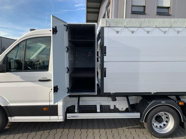 Volkswagen Crafter 50 3-S-KIPPER GESCHLOSSEN TEMP AHK KLIMA 