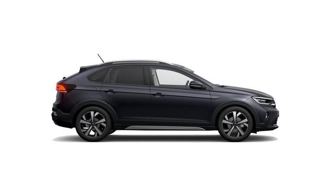 Volkswagen Taigo Style 1.0 TSI 115PS DSG inkl. DACHRELING KLIMA RADIO READY2DISCOVER/BT/DAB/APP CONNECT/USB VO+HI DIG. COCKPIT IQ.DRIVE SPORTSITZE AMBIENTE MUFU-LEDERLENKRAD PS VO/HI IQ.LIGHT MITTELARML. VO RESERVE 17"ALU 