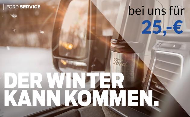 Ford Winter-Check für Nutzfahrzeuge für 25,-€