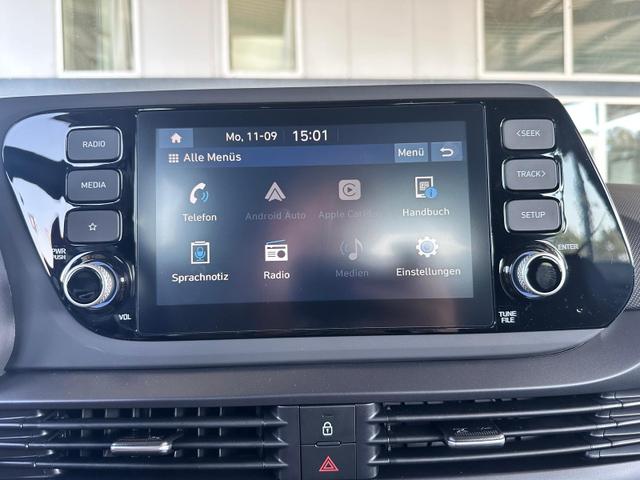 i20 Comfort 1,0 T-GDI 7DCT Plus / LED Keyless Tempom./ Sitz & Lenkr.Heiz./ Klimaautom./ Carplay ALU16 