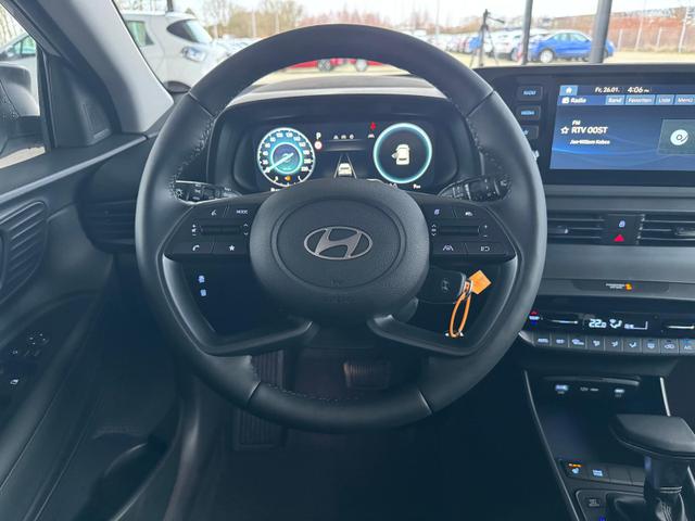 Hyundai i20 Emotion 1,0 T-GDI 120 PS 7DCT 48V MHEV / Sitz & Lenkr.Heiz./ Klimaautom./ Carplay PDC Kamera ALU17 LED ca. 23 % unter deutscher Upe 