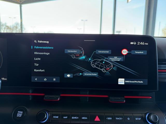 Hyundai 1.6 T-GDi 7DCT 2WD N-Line / Navi ACC 360 Kam./Keyless 4X Sitzh./ LED E-Heckkl./ E-Sitze 18Zoll 