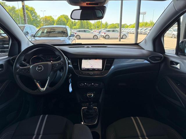 Opel Crossland 1.2 Turbo 110PS 6MT Elegance / Navi Panoramadach Klimaautom./ PDC v+h LED ALU16 
