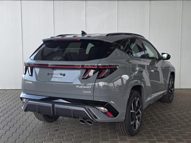 Hyundai TUCSON N-Line 1.6 T-GDi 6AT 2WD HEV 215 PS / Sitzpaket 360 Kam./ ACC Memory 4 X Sitzh. Matrix-LED ALU19 