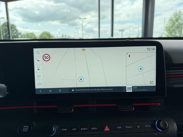 Hyundai KONA N-Line 1.6 T-GDI 6MT / Navi PDC V. & Hi. m. Kamera LED Alu18 Sitz Lenkr.Heiz. 