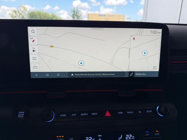 Hyundai KONA 1.6T-GDI 137 PS Prime N-Line DCT / NAVI 4x SHZ PDC vo. + hi. Kamera LED KEYLESS LM-Felgen 18 Zoll 