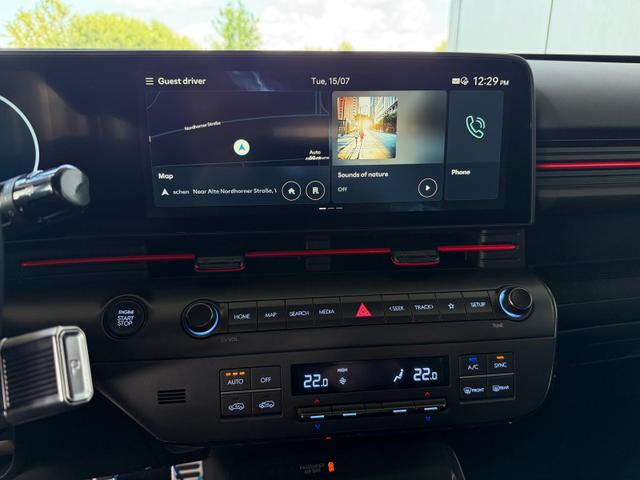 Hyundai KONA 1.6T-GDI 137 PS Prime N-Line DCT / NAVI 4x SHZ PDC vo. + hi. Kamera LED KEYLESS LM-Felgen 18 Zoll 