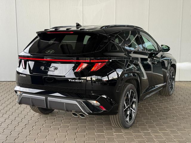 Hyundai TUCSON MY 2025 1.6 T-GDi 160 PS N-Line 6MT / el. Heckklappe PDC vo. + hi. mit Kamera KEYLESS 3-Zonen Klimaaut. LED NAVI LM-Felgen 19 Zoll 