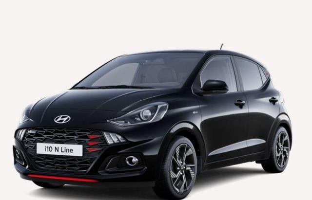 Hyundai i10 - 1.0 T-GDI 90 PS 5MT N Line 5 Sitzer / Navi Sitz + Lenkradheizung Klimaautomatik Einparkhilfe H Kamera