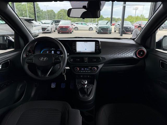 Hyundai i10 1.0 T-GDI 90 PS 5MT N Line 5 Sitzer / Navi Sitz + Lenkradheizung Klimaautomatik Einparkhilfe H Kamera 