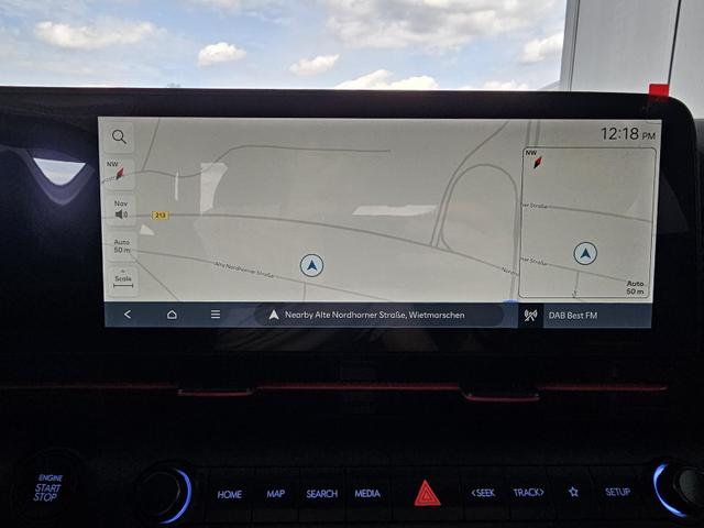 Hyundai KONA 1.6 N-Line HEV 2WD / 360 Kam./ 4 X Sitzh./ E-Heckklappe Keyless ACC Privacy ALU18 