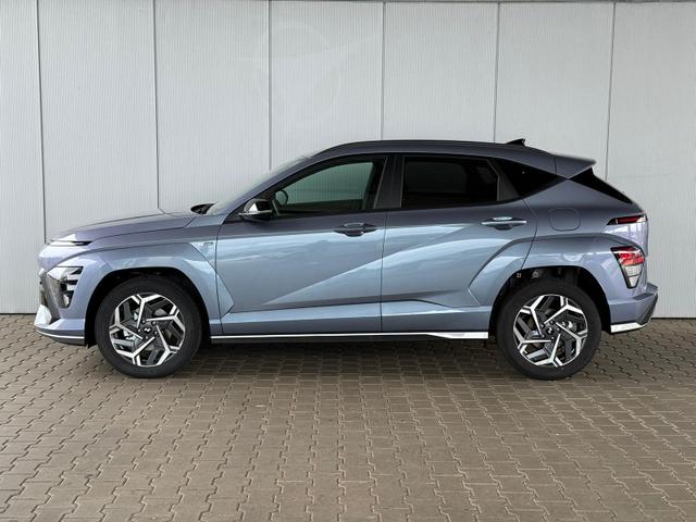 Hyundai KONA N-Line 1.6 T-GDI 6MT / Navi PDC V. & Hi. m. Kamera LED Alu18 Sitz Lenkr.Heiz. 
