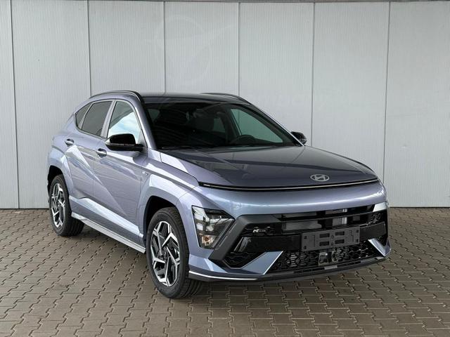 Hyundai KONA N-Line 1.6 T-GDI 6MT / Navi PDC V. & Hi. m. Kamera LED Alu18 Sitz Lenkr.Heiz. 
