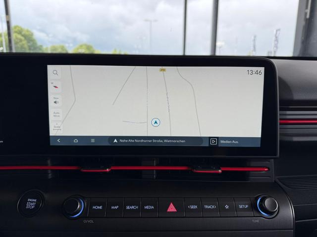 Hyundai KONA N-Line 1.6 T-GDI 6MT / Navi PDC V. & Hi. m. Kamera LED Alu18 Sitz Lenkr.Heiz. 