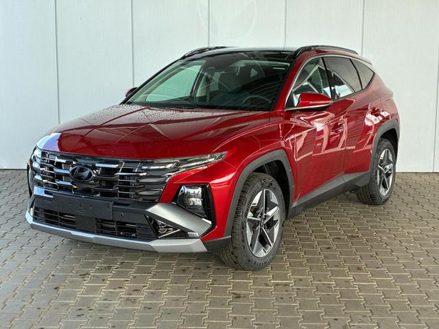 Hyundai TUCSON - GO 1.6 T-GDi 2WD HEV / Panoramadach ACC LED Sitz + Lenkradheizung Navi PDC V&H Kamera Alu 18"