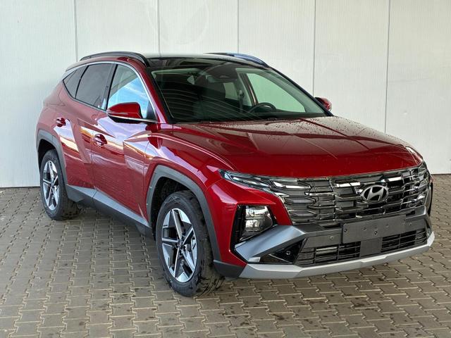 Hyundai TUCSON E-Motion 1.6 T-GDi 2WD HEV / Panoramadach ACC LED Sitz + Lenkradheizung Navi PDC V&H Kamera Alu 18" 