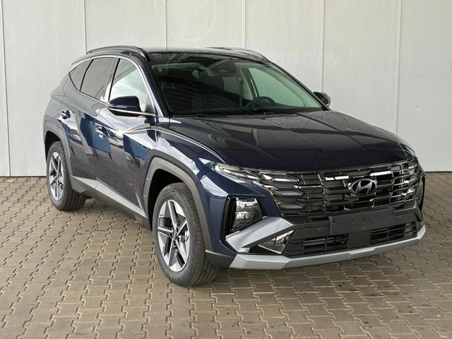 Hyundai TUCSON E-Motion 1.6 T-GDi 2WD HEV / Panoramadach ACC LED Sitz + Lenkradheizung Navi PDC V&H Kamera Alu 18" 