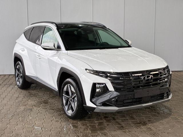 Hyundai TUCSON E-Motion 1.6 T-GDi 2WD HEV / Panoramadach ACC LED Sitz + Lenkradheizung Navi PDC V&H Kamera Alu 18" 