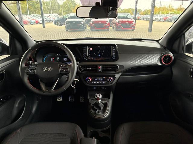 Hyundai i10 N-Line 1.0 T-GDI MT / Sitz + Lenkradheizung Klimaautom./ Carplay PDC Kamera Alu 16" 