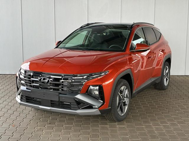 Hyundai TUCSON - E-Motion 1.6 T-GDI 2WD 48V DCT / Panoramadach ACC Sitz + Lenkradheizung LED Navi PDC V&H Kamera Alu 18"