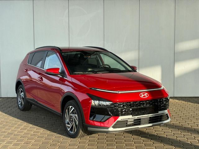 Hyundai BAYON Premium 1.0 T-GDI 100 PS 48V 7DCT / Keyless ACC Soundsystem BOSE Sitz + Lenkradheizung LED Navi PDC V&H Kamera Totwinkel Alu 16" 