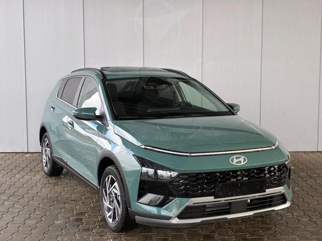 Hyundai BAYON Premium Sky 1.0 T-GDI 100 PS 48V 7DCT / Keyless ACC Soundsystem BOSE Sitz + Lenkradheizung LED Navi PDC V&H Kamera Totwinkel Alu 16" 