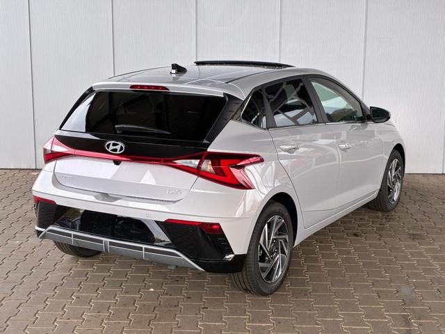 Hyundai i20 1.0 Premium 7DCT 48V / Schiebedach LED BOSE-Soundsystem ACC PDC V&H + Kamera Sitz Lenkradheizung Alu 16" 