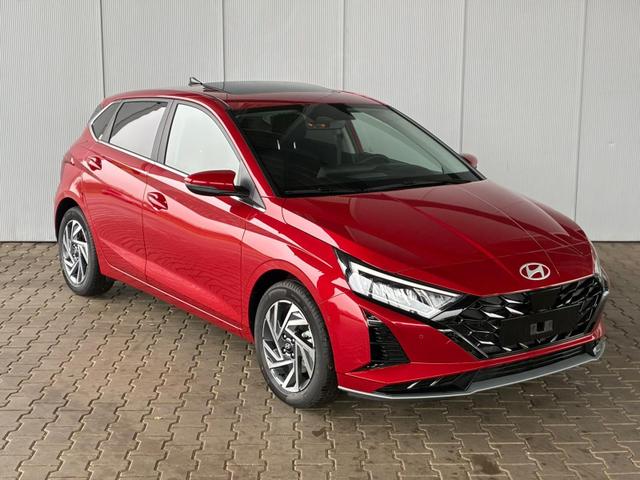 Hyundai i20 1.0 Premium 7DCT 48V / Schiebedach LED BOSE-Soundsystem ACC PDC V&H + Kamera Sitz Lenkradheizung Alu 16" 