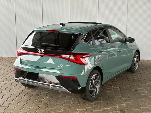 Hyundai i20 1.0 Premium 7DCT 48V / Schiebedach LED BOSE-Soundsystem ACC PDC V&H + Kamera Sitz Lenkradheizung Alu 16" 