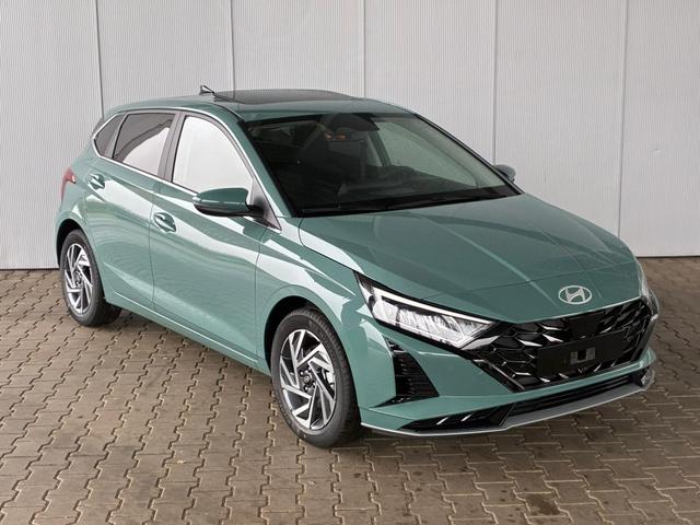 Hyundai i20 1.0 Premium 7DCT 48V / Schiebedach LED BOSE-Soundsystem ACC PDC V&H + Kamera Sitz Lenkradheizung Alu 16" 