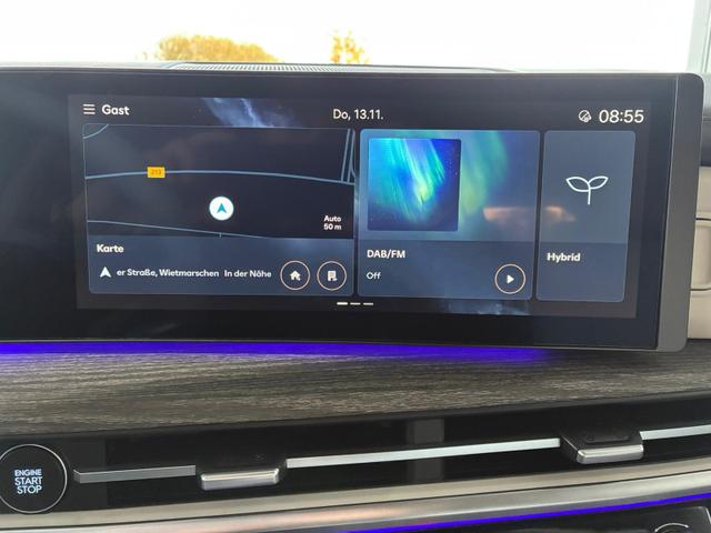 Hyundai SANTA FE HEV 7-Sitzer / 360° Kamera Leder Sitz + Lenkradheizung Elek. Heckklappe Alu 18" 