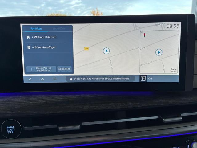 Hyundai SANTA FE HEV 7-Sitzer / 360° Kamera Leder Sitz + Lenkradheizung Elek. Heckklappe Alu 18" 