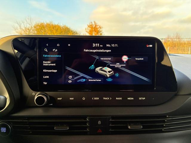 Hyundai BAYON Premium 1.0 T-GDI 100 PS 48V / Keyless ACC Soundsystem BOSE Sitz + Lenkradheizung LED Navi PDC V&H Kamera Totwinkel Alu 16" 