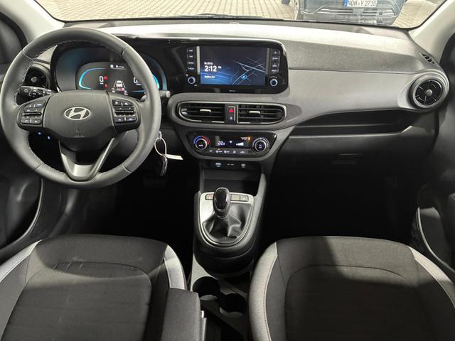 Hyundai i10 Premium 1.2 GDI Automatik / Sitz + Lenkradheizung Navi Klimaautomatik Alu 15'' 