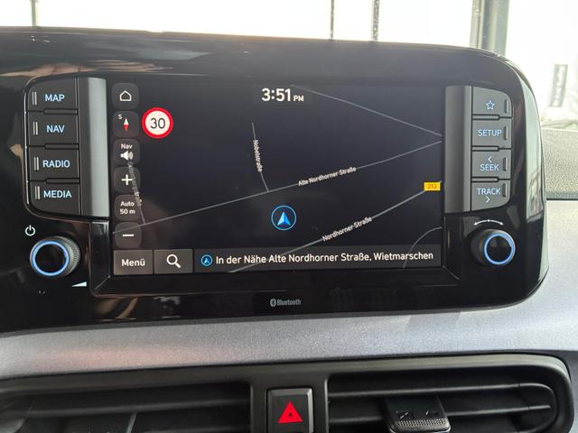 Hyundai i10 Advance 1.2 GDI Automatik / R&uuml;ckfahrkamera Sitz + Lenkradheizung Navi Alu 15" 