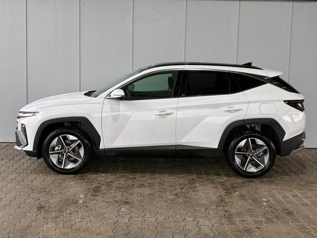 Hyundai TUCSON E-Motion 1.6 T-GDi 2WD HEV / Panoramadach ACC LED Sitz + Lenkradheizung Navi PDC V&H Kamera Alu 18" 