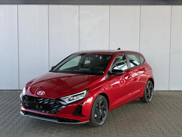 Hyundai i20 - 1.0 T-GDi 6 MT Go Plus Blackline / LED Sitz & Lenkr.Heiz./ PDC m.Kamera Navi Alu16