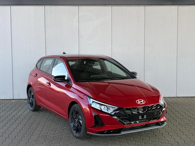 Hyundai i20 1.0 T-GDi 6 MT Go Plus Blackline / LED Sitz & Lenkr.Heiz./ PDC m.Kamera Navi Alu16 