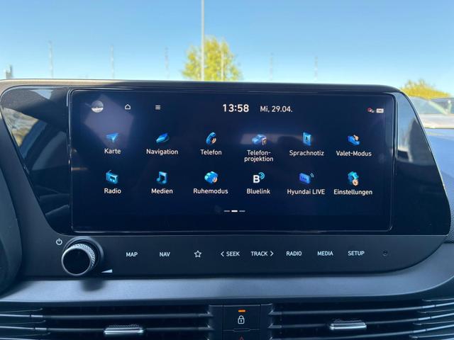Hyundai BAYON 1.0 T-GDI DCT / Tempomat Navi R&uuml;ckfahrkamera Alu 16" 