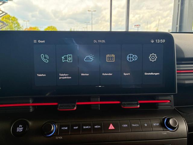 Hyundai KONA Elektro N-Line 64,8 kWh / Bose ACC PDC V&H + Kamera Keyless Sitz Lenkradheiz. LED Alu 19" 
