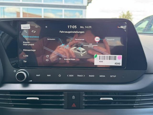 Hyundai i20 Style 1.0 T-GDI BLACK LINE / Navi Fernlichtassistent Spurhalteassistent ACC Kamera Sitz + Lenkradheizung LED 