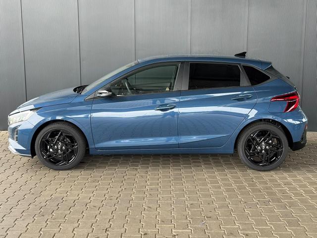 Hyundai i20 Black-Line STYLE 1,0 T-GDi 7-DCT / Navi Tempomat Spurhalteassistent Kamera Sitz + Lenkradheizung LED 