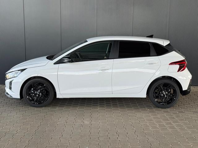 Hyundai i20 Black-Line STYLE 1,0 T-GDi 7-DCT / Navi Tempomat Spurhalteassistent Kamera Sitz + Lenkradheizung LED 