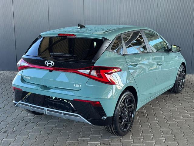 Hyundai i20 Black-Line STYLE 1,0 T-GDi 7-DCT / Navi Tempomat Spurhalteassistent Kamera Sitz + Lenkradheizung LED 