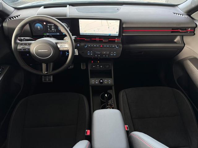Hyundai KONA Elektro N-Line 64,8 kWh / Head-up 360 Grad Sitzheizung + Bel&uuml;ftung ACC Keyless Totwinkel LED Alu 19'' 