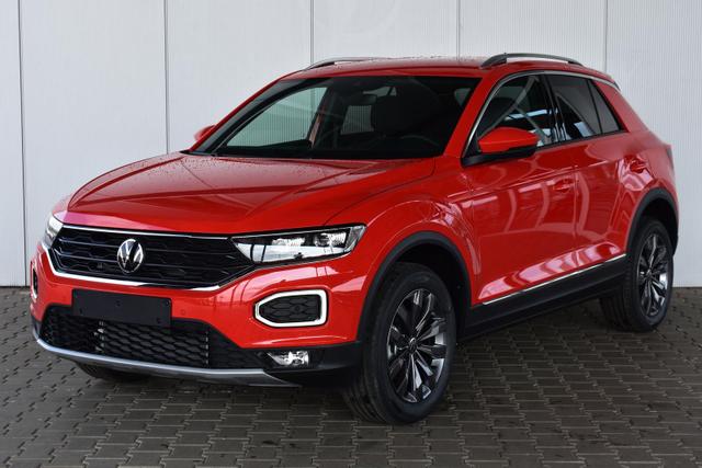 Gebrauchtfahrzeug Volkswagen T-Roc - 1.5 TSI Sport DSG / Alu 17 Keyless ACC PDC v h. Kamera LED Klimaautom./ Teilleder